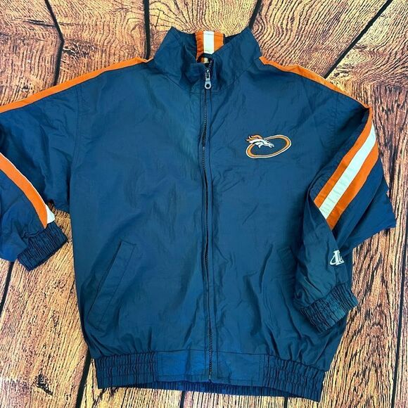Youth Logo‎ Athletic NFL Pro Line Denver Broncos WindbreakerJacket Size M - Picture 3 of 12